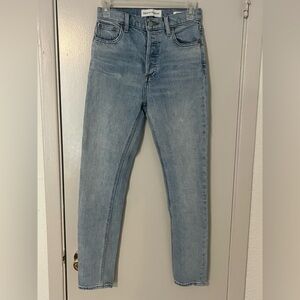 Denim Forum Women's Light Blue Skinny Jeans